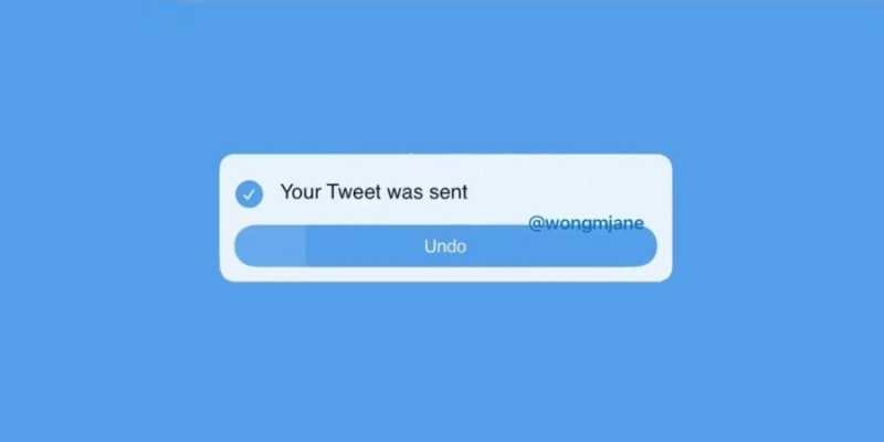 Twitter Is Working On "Undo Send" Button For Tweets
