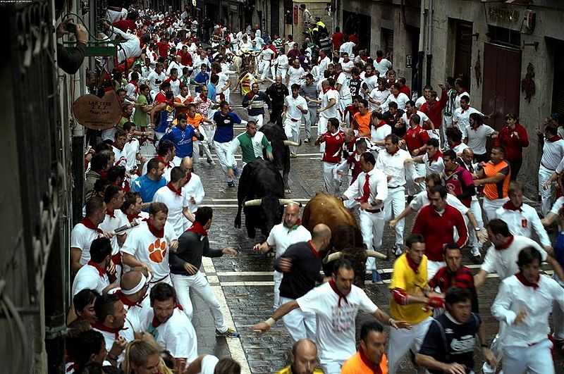Two Americans Gored By Bulls In The San Fermin Bull Running Festival 