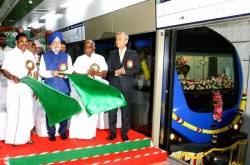 Two Chennai Metro Sections Inaugurated to AG-DMS and Central
