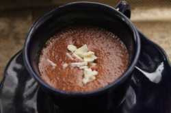 Two ingredient Chocolate Pudding 