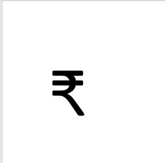 Type Indian Rupee Symbol In MS Word - Tech2Touch