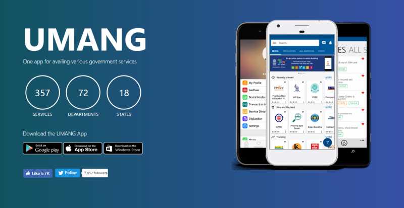 UMANG APP - Your Single Destination Of All Government Services
