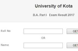 UOK BA 2nd Year Result 2019 घोषित यहाँ Regular Private Kota University BA Part 2 Result Name Wise