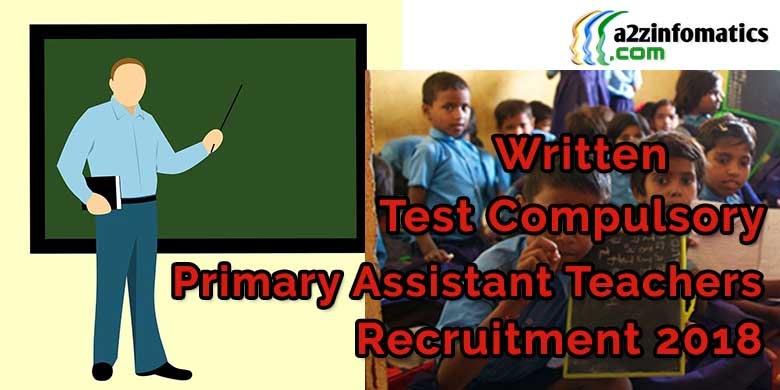 UP 68500 Primary Teachers Recruitment Exam 2018 Online Form - A2z Infomatics