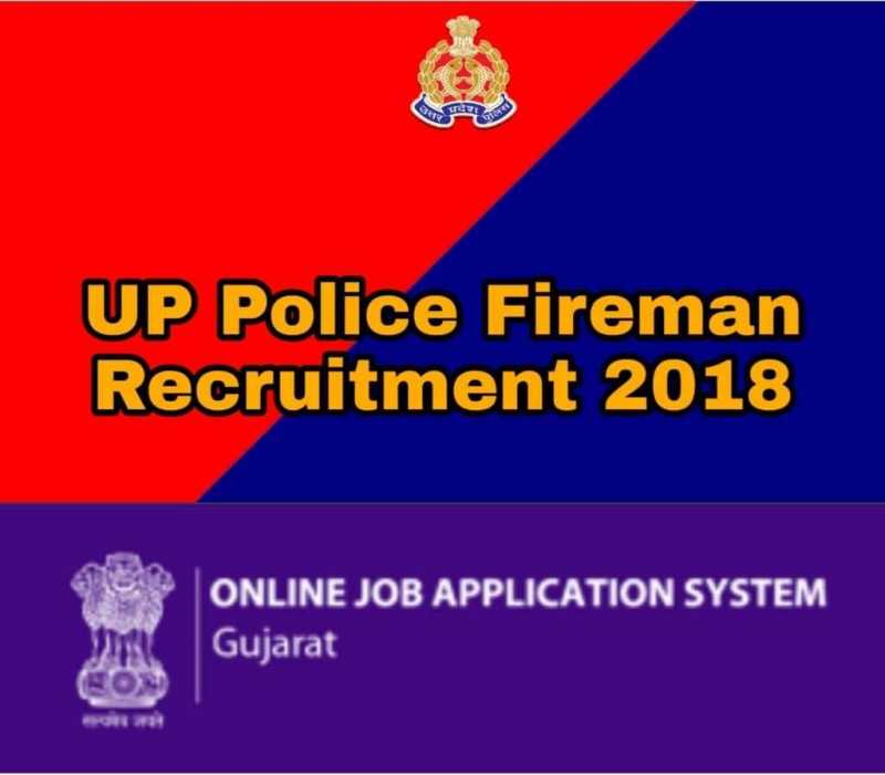 UP Police Fireman Recruitment 2018 Fill UP Police Online Application (1679 Vacancies )