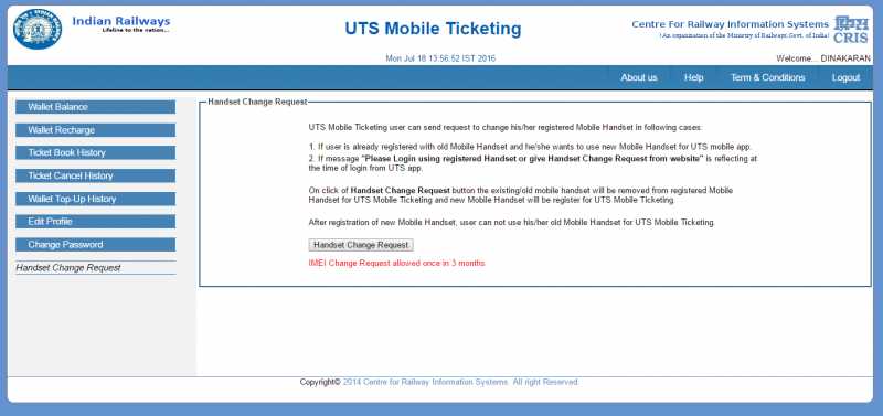 UTS: Useless Ticketing System