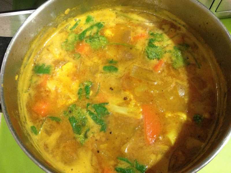 Udupi Sambar Restaurant Style