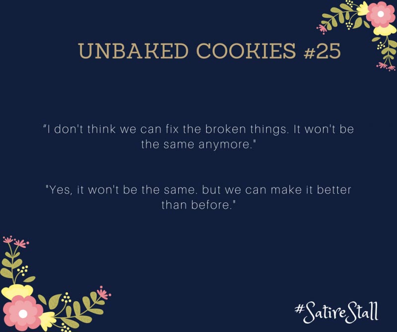 UnBaked Cookies #25