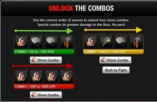 Unlock Combos