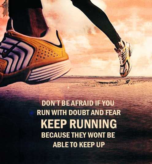 Unspoken Fears Of A Runner …