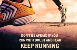 Unspoken fears of a runner …