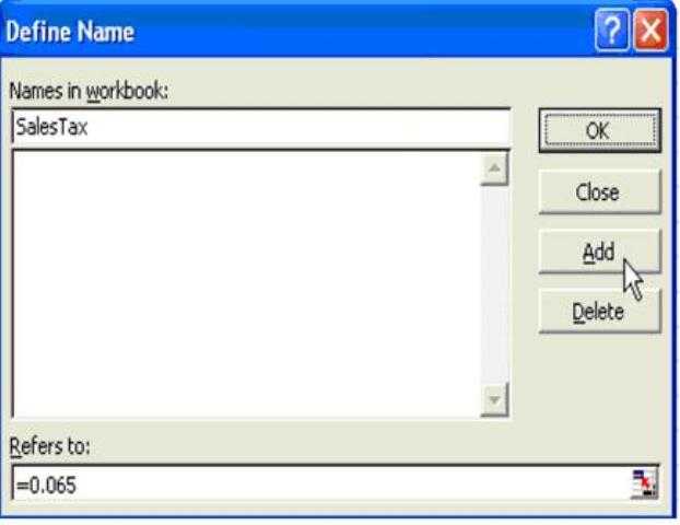 Use Named Constants To Store Numbers