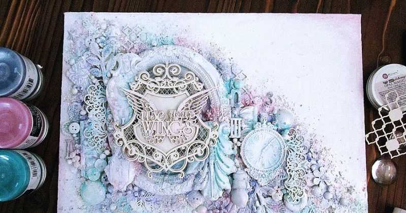 Use Your Wings - Mixed Media Canvas