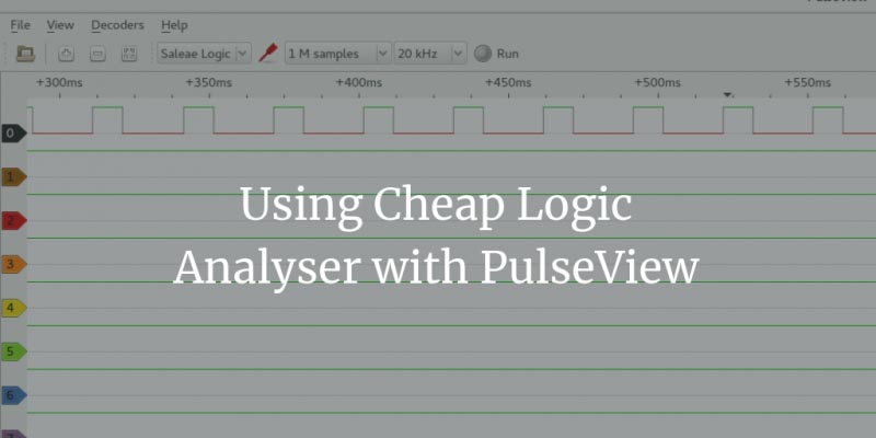 Using Cheap Logic Analyzer With PulseView | Thejesh GN