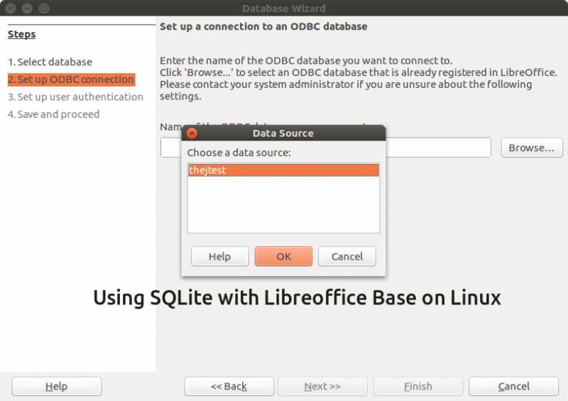 Using SQLite With Libreoffice Base On Linux | Thejesh GN