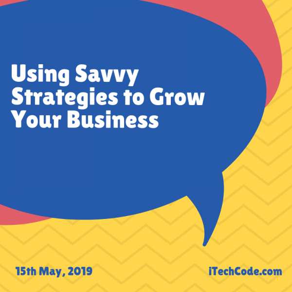Using Savvy Strategies To Grow Your Business