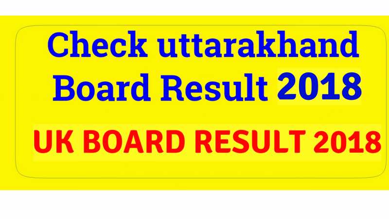 Uttarakhand Board Result 2018 10th & 12th Check Online [Uk Board]