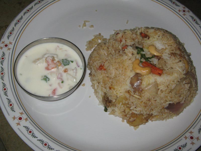 VEGETABLE BIRYANI