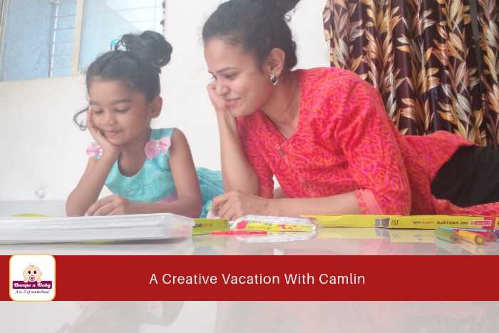 Vacation Made Creative With Camlin Painting Kit- #MakingLearningFun