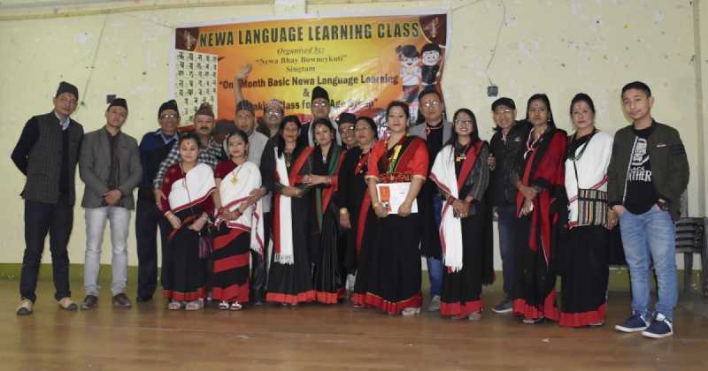Valediction Program Of Newa Language Learning Classes Completed
