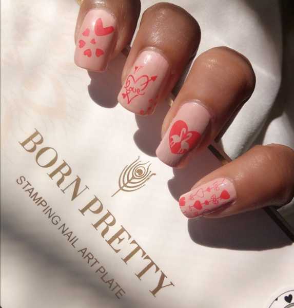 Valentine’s Day Nail Art Ft- Born Pretty Store.