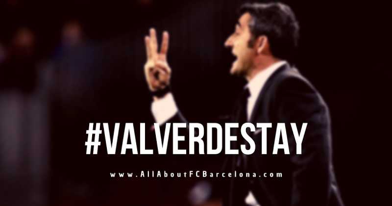 Valverde Fans In Social Media And Dressing Room Is At Work. He Is Going Nowhere!