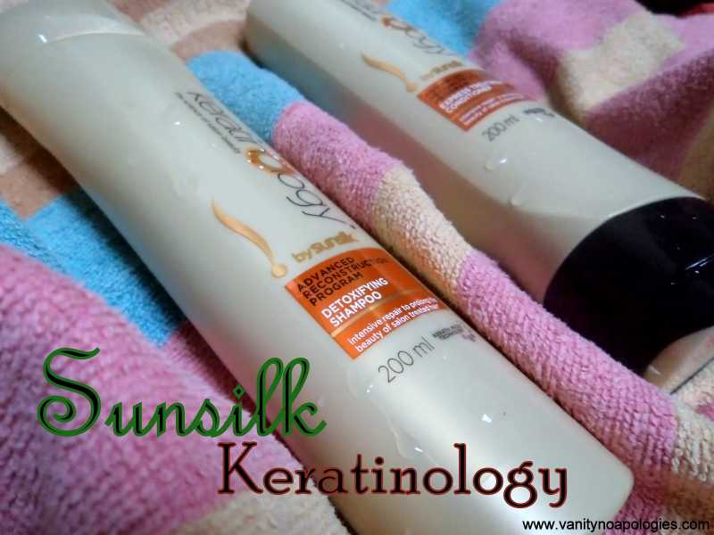 Vanity No Apologies - Beauty & Fashion Blog: Sunsilk Keratinology Shampoo And Conditioner Review