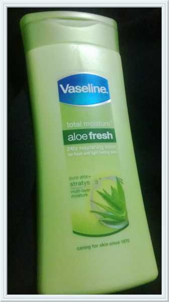 Vaseline Total Moisture Aloe Fresh Review.