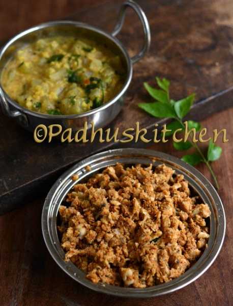 Vazhaikkai Podi-Raw Banana Podi Recipe