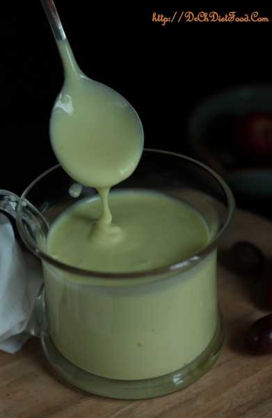 Vegan DIY Custard: (Sugar Free)