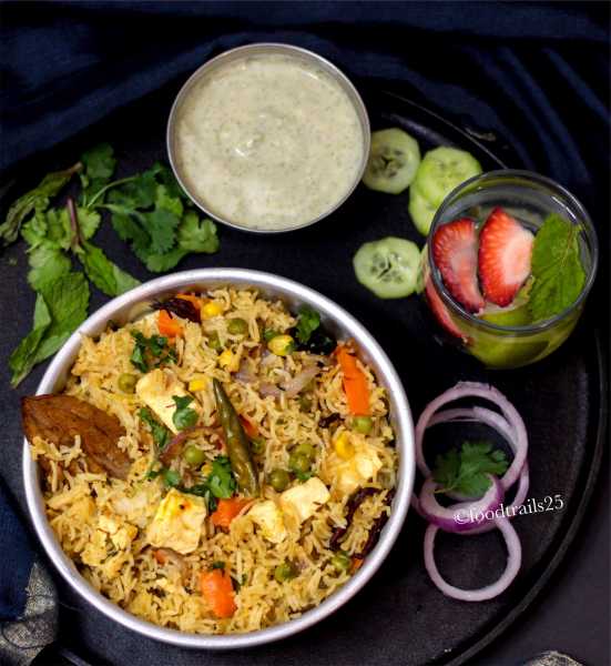 Vegetable Biryani In Instant Pot - Food-trails