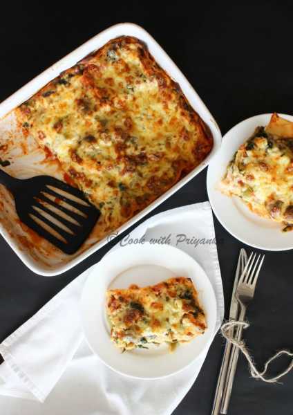 Vegetable Lasagna From Scratch