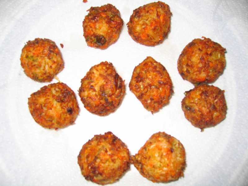 Vegetable Manchurian - Dry