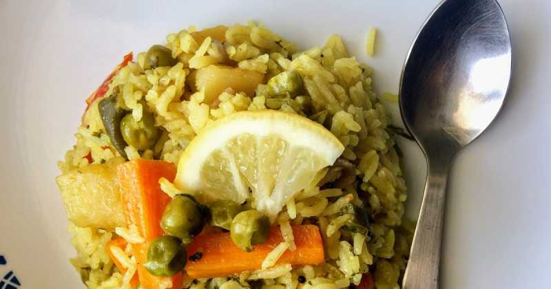 Vegetable Palav | Karnataka Style Vegetable Pulao