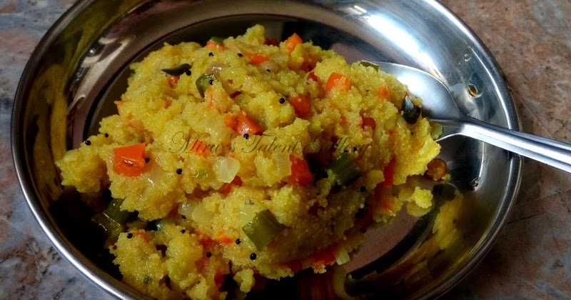 Vegetable Rava Upma