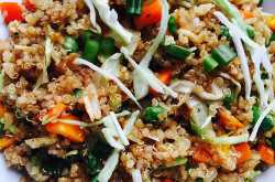 Vegetarian Chinese Fried Rice Quinoa 