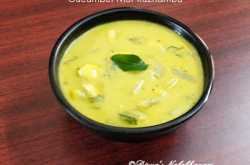 Vellarikkai Mor Kuzhambu | Cucumber Mor Kulambu