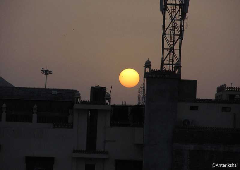 Venus Transit Photos - Jaipur - Antariksha