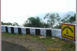 Via Valpara ghats through dens fog