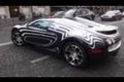 Video Bugti Veyron Blanc on Road