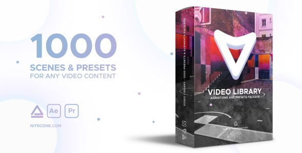 Video Library - A Package Of 1000 Scenes & Presets For After Effects