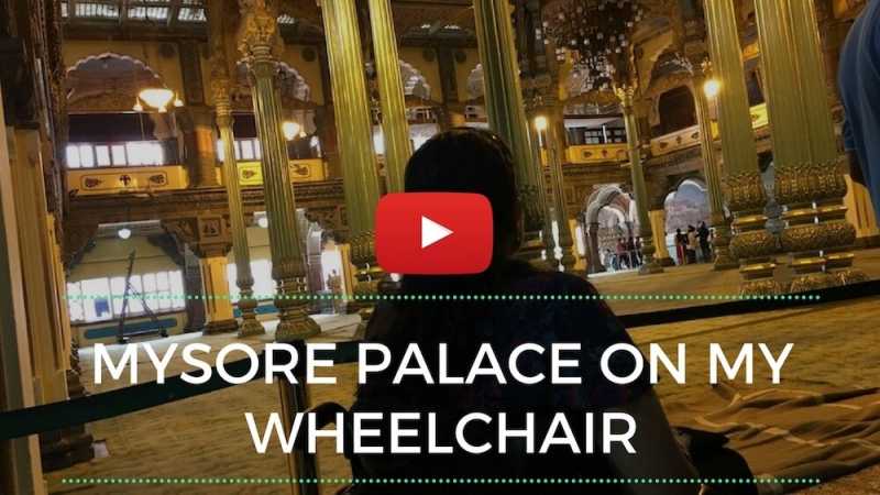 Video: Mysore Palace On Wheelchair - Wheelchair Wanderer