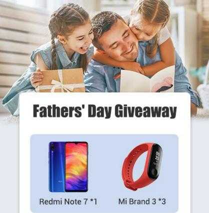 VideoShow Fathers Day Giveaway - Win A Redmi Note 7 Mobile Phone - ContestNews