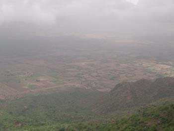 View Of Mount Abu Plains From The Honeymoon Point