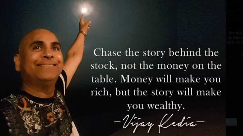 Vijay Kedia - Journey From 35K To 500 Crores - ViniyogIndia.com