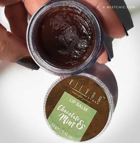 Vilvah Lip Balm - Chocomint Review » MISTCHIC