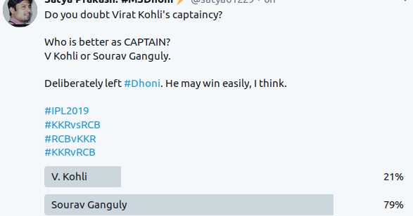 Virat Kohli Vs Sourav Gaungly As CAPTAIN