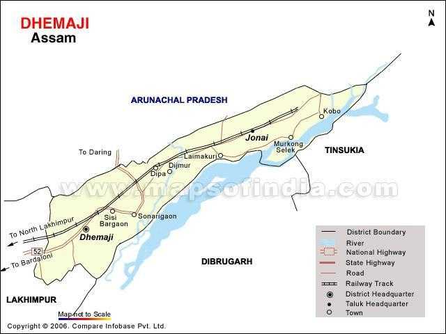 Visiting Place In Dhemaji District In Assam (( Guide Assam ))