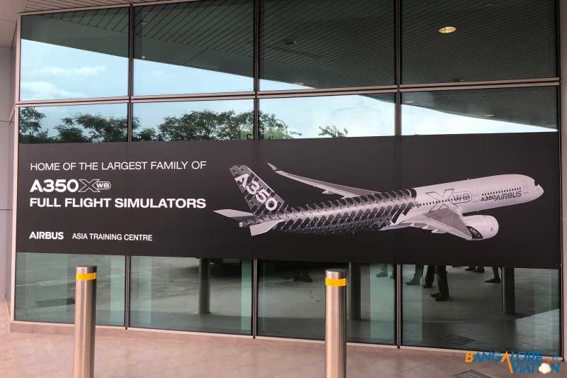 Visiting The Airbus Asia Training Centre - The Largest Airbus Simulator Centre In The World - Bangalore Aviation