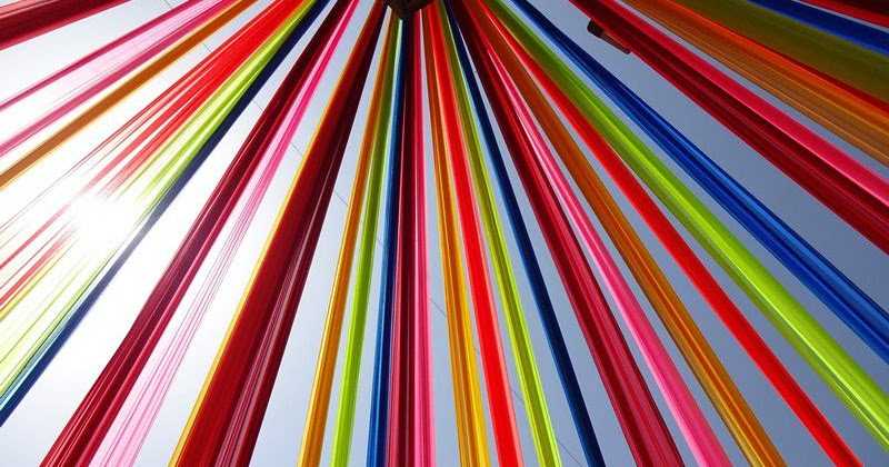 Visual Installations At Kala Ghoda Arts Fest, Mumbai: Rampart Row.